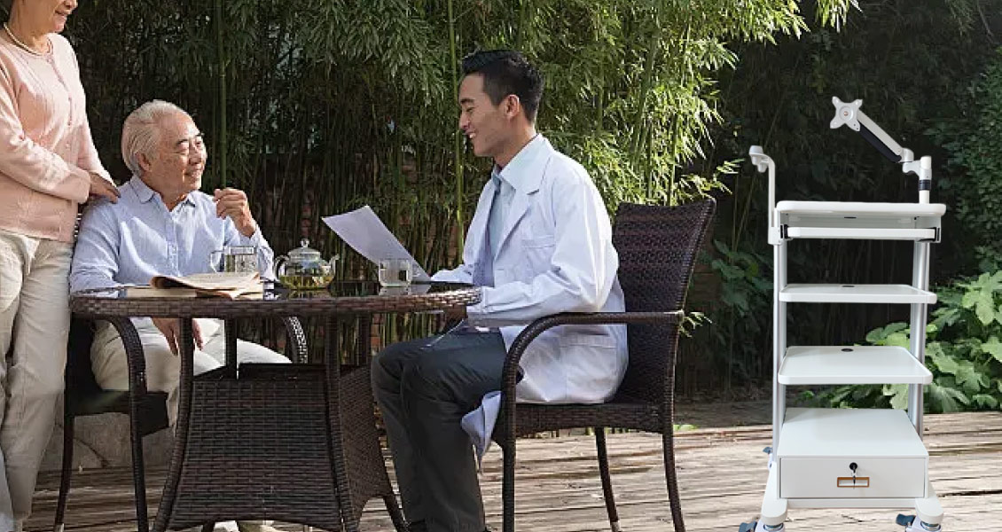 Mobile Medical Trolley Scene Graph Mobile Medical Trolley Scene Graph