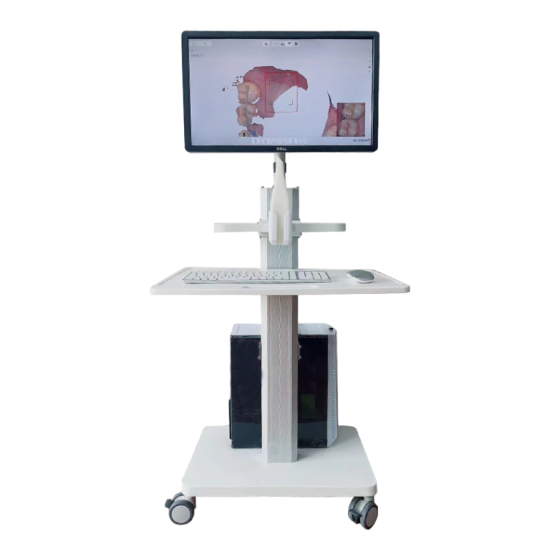 Профессиональная стоматологическая тележка с запирающимся ящиком